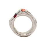 WILDER Ring No.042616 - Sterling Silver + Sapphires