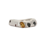 WILDER Ring No.042617 - Sterling Silver + Sapphires