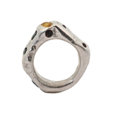 WILDER Ring No.042617 - Sterling Silver + Sapphires