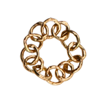 XOIE Chain Link Ring - 14K Fairmined Gold